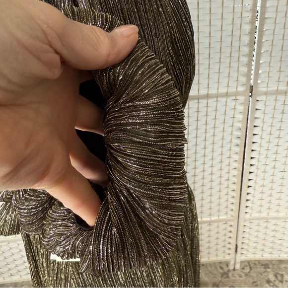 NWT. Eliza J Womens Elbow Sleeve V-Neck Long Dress - Picture 11 of 16